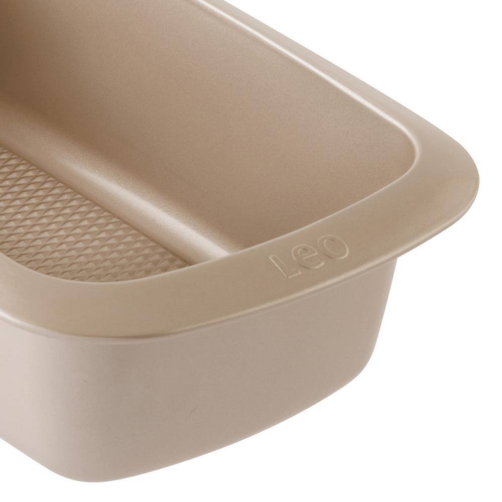 Leo Balance Beige Non-Stick Carbon Steel Loaf Pan
