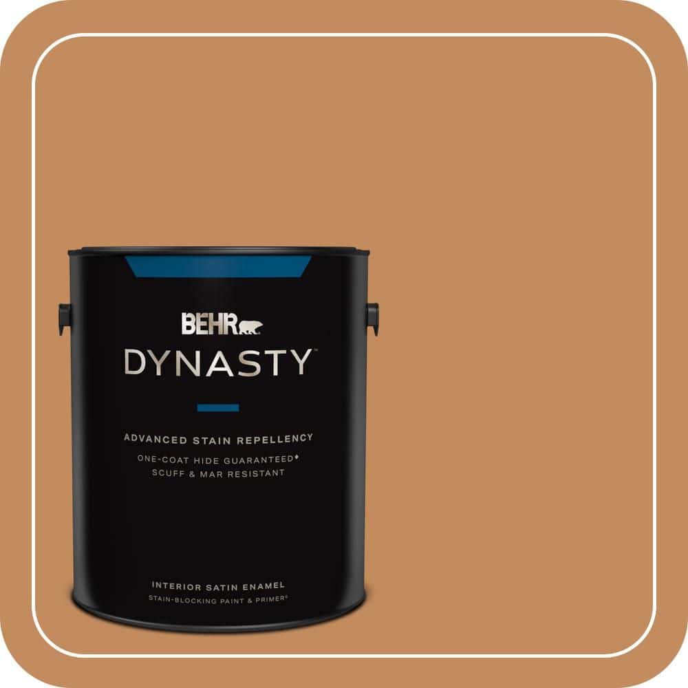 1 gal. #PPU3-13 Glazed Ginger Satin Enamel Interior Stain-Blocking Paint and Primer price history on PriceWatchPro