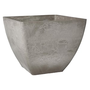 Simplicity Square 16 in. x 16 in. x 13 in. Cement PSW Pot