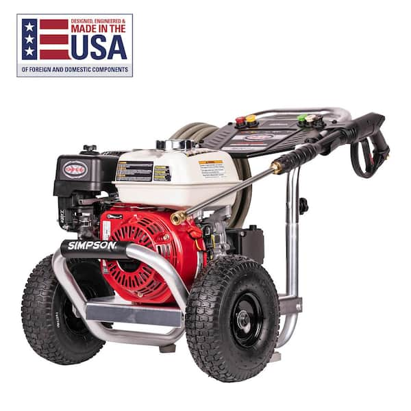 SIMPSON 3600 PSI 2.5 GPM Cold Water Gas Pressure Washer with HONDA GX200 Engine