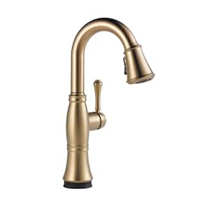 Cassidy Touch Single-Handle Bar Faucet in Lumicoat Champagne Bronze