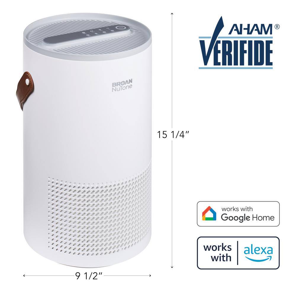 White True HEPA Air Purifier with Smart Compatibility