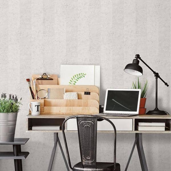 Concrete Stripe Vinyl Strippable Roll (Covers 55 sq. ft.)