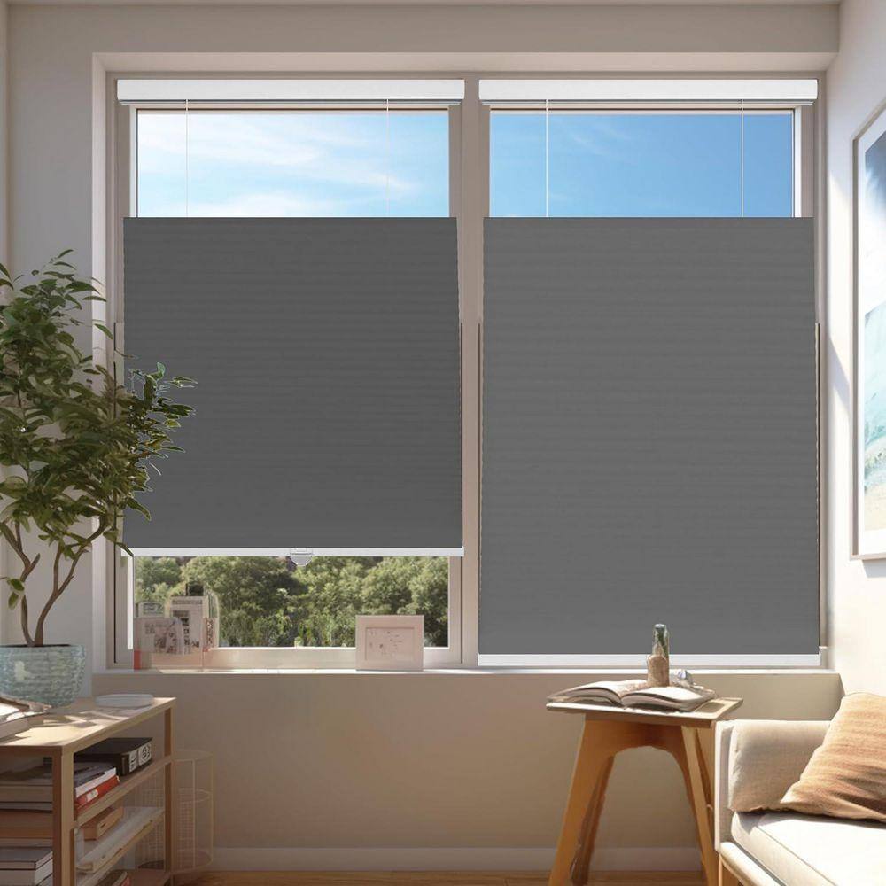 Chicology Cut-to-Size Steel Light Filtering Cordless Top Down