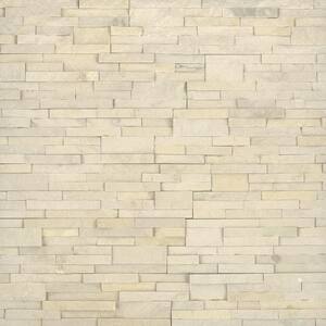 Salvador Beige Ledger Panel 6 in. x 24 in. Natural Sandstone Wall Tile (8 sq. ft./Case)