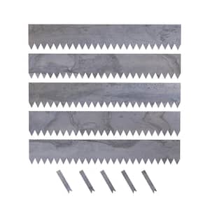 4 ft. x 14-Gauge x 8 in. COR-TEN Steel Landscape Edging (5-Pieces, 4 ft.)