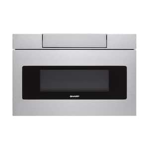 1.2 cu. ft. 24 in. Microwave Drawer with Concealed Controls, Built-In Stainless Steel with Sensor Cooking