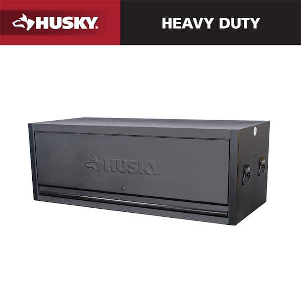 Modular Tool Storage 55 in. W x 24 in. D Heavy Duty Matte Black Top Tool Chest