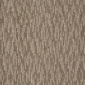 Oceanic Tweed - Driftwood - Brown 12 ft. 36 oz. Wool Pattern Installed Carpet