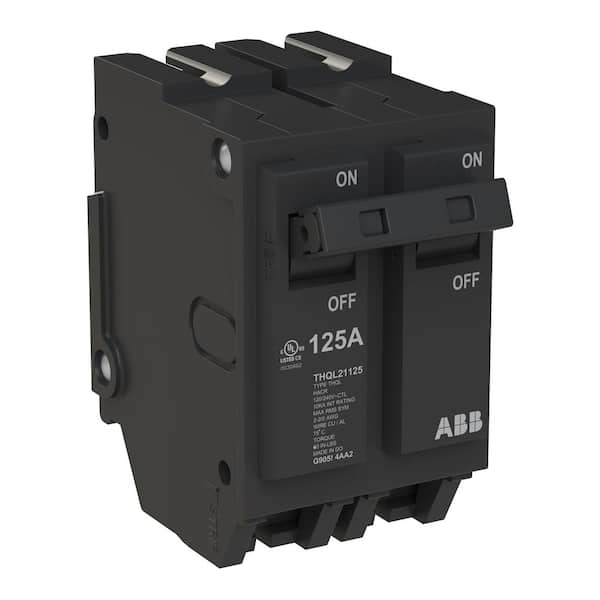 ABB 125 Amp 1 in. Double-Pole Circuit Breaker (THQL21125PA