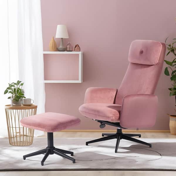 Pink velvet deals chair ikea