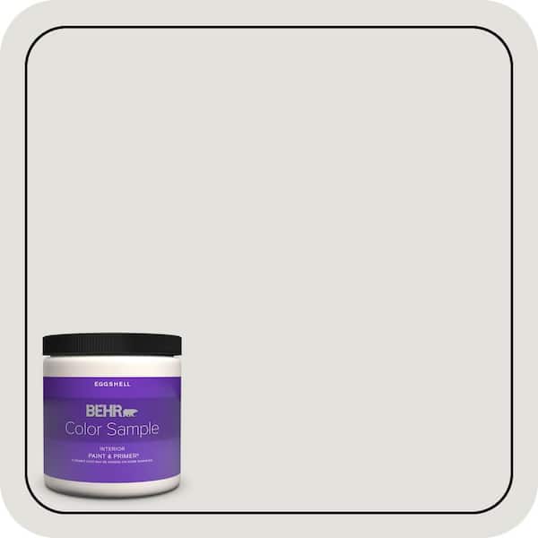 BEHR PREMIUM PLUS 8 oz. #MQ3-04 Quiet on the Set Eggshell Enamel Interior Paint & Primer Color Sample