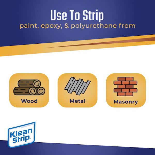 Klean-Strip 1 qt. Premium Paint Remover and Stripper - CA Formula QKPS301SC  - The Home Depot