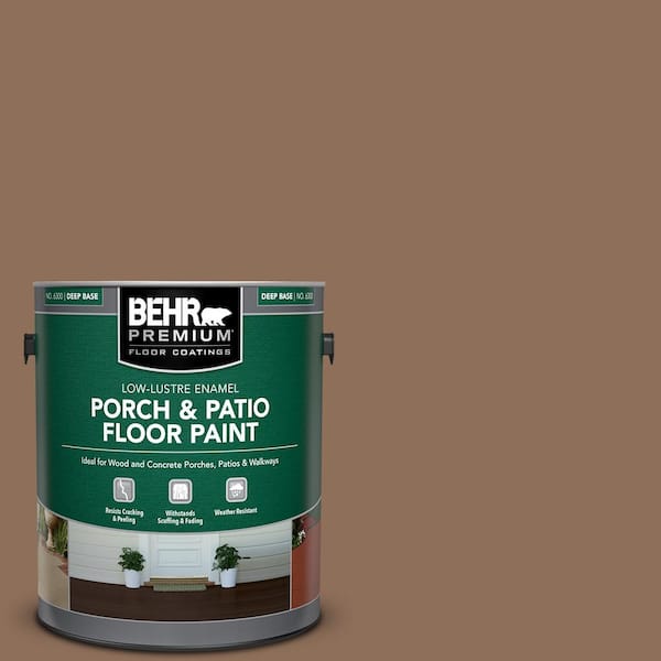 BEHR PREMIUM 1 gal. #250F-6 Pepper Spice Low-Lustre Enamel Interior/Exterior Porch and Patio Floor Paint