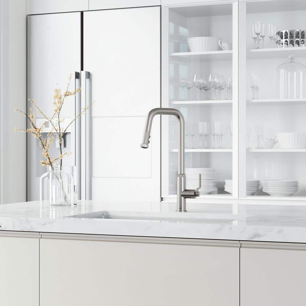 Hart 18" Stainless Steel Pull-Down Kitchen Faucet