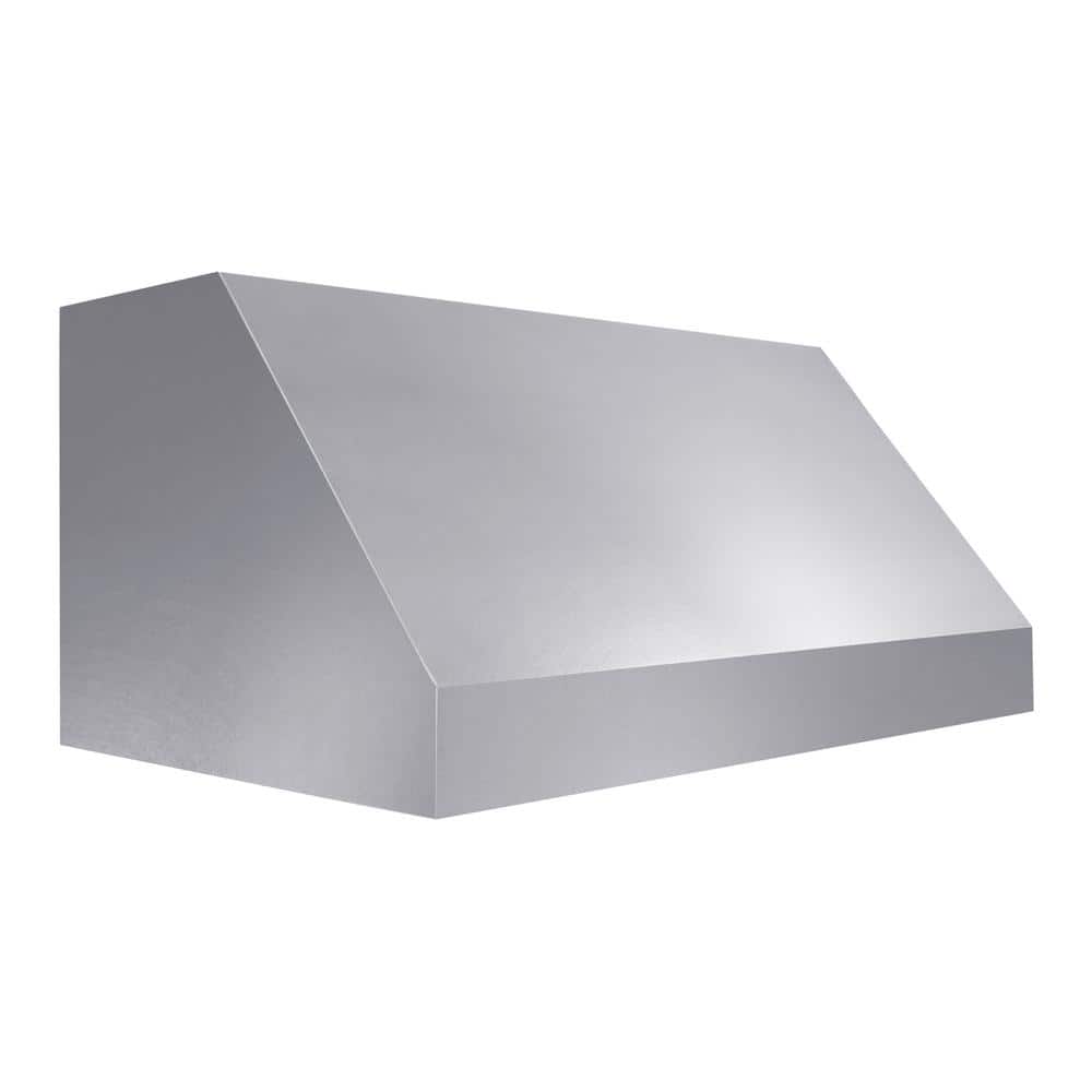 ZLINE Kitchen and Bath 36 in. Satin Stainless Steel Convertible Vent Under Cabinet Range Hood