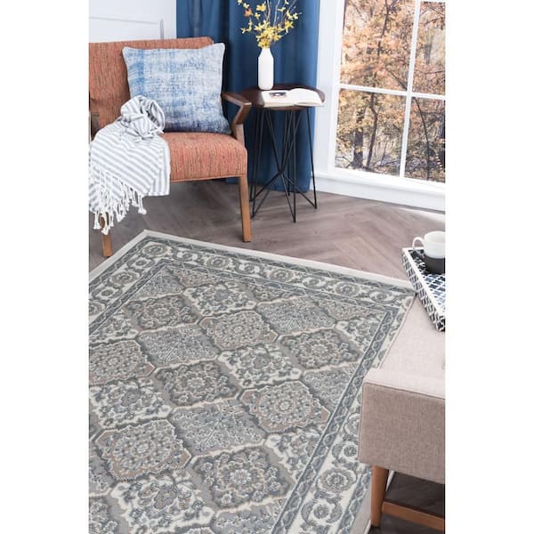 Tayse 9 X 13 (ft) Rectangular Polypropylene Non-Slip Rug Pad in