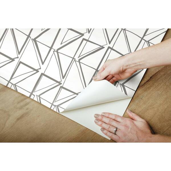 PSW1252RL - Love Triangles Peel and Stick Wallpaper
