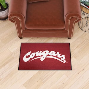 Washington State Cougars Red Starter Mat Accent Rug - 19in. x 30in.