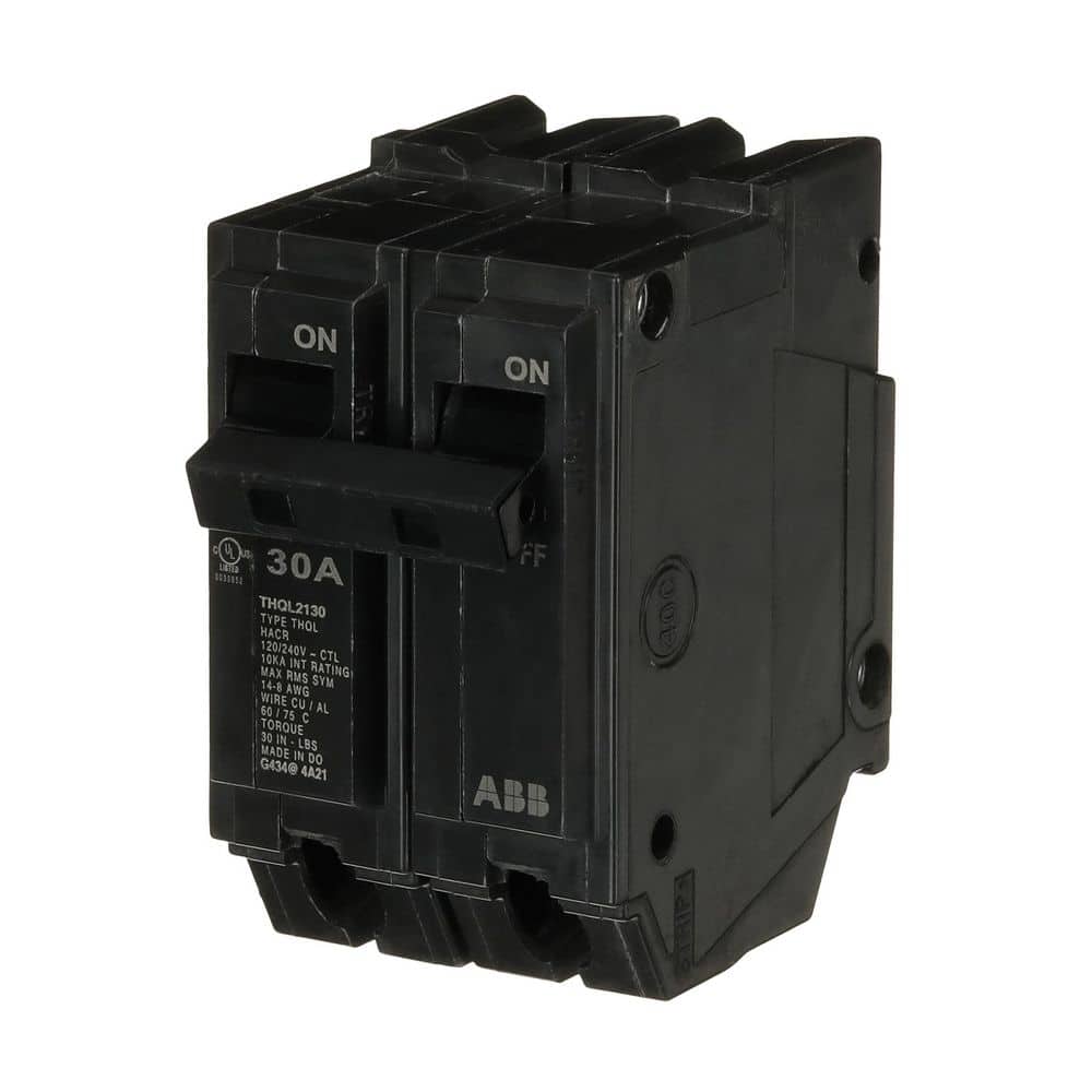 30 Amp 1 in. Double-Pole Circuit Breaker (THQL2130A)