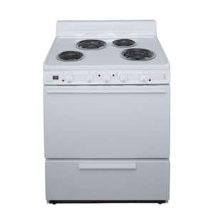 30 in. 3.91 cu. ft. Electric Range in White