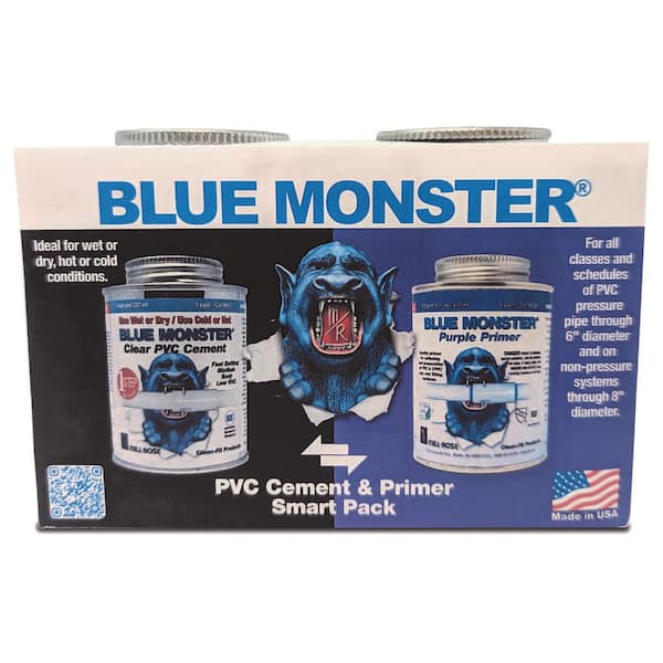 8 oz. PVC Cement and Primer Smart Pack