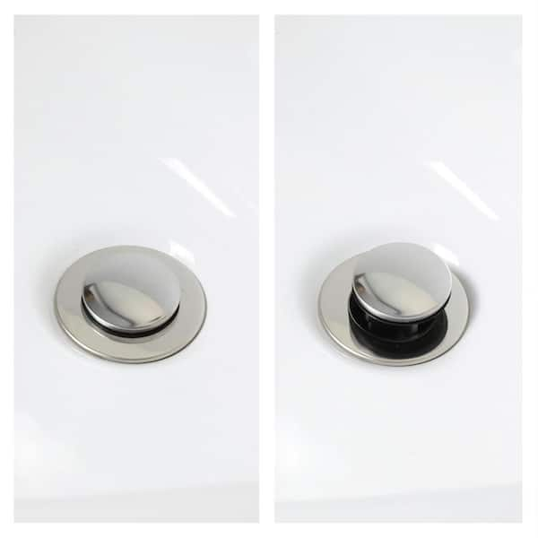 Universal Bathroom Pop-Up Stopper in Brushed Nickel - Danco