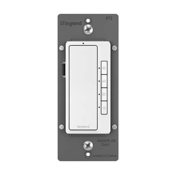 radiant 4 Button 60-Minutes, 40-Minutes, 20-Minutes, 10-Minutes Indoor Digital Countdown Timer, White