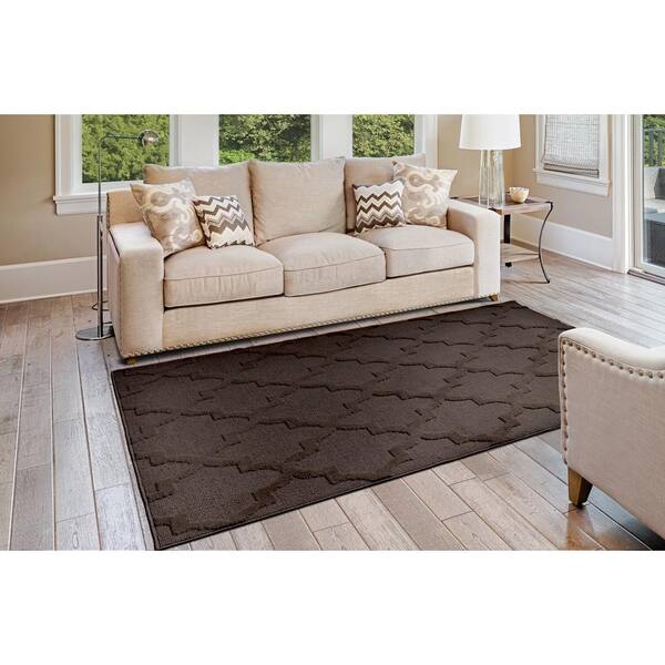 Garland Rug Quatro Mocha 6 Ft X 9 Area Cl300n07210804 - Garland Home Decor Rugs Garland Rug Quatro Mocha 6 Ft X 9 Area Cl300n07210804 - Garland Home Decor Rugs