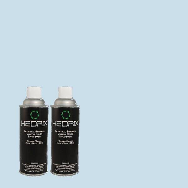 Hedrix 11 oz. Match of 1B40-1 Cassanova Semi-Gloss Custom Spray Paint (2-Pack)