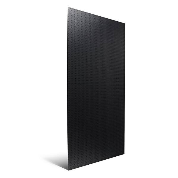 Triton Products DuraBoard 48 in. x 96 in. x 1/4 in. Black ABS Pegboard ...