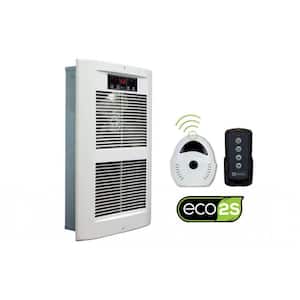 LPW ECO2S 120-Volt 1500-2750-Watt 5118-9383 BTU Electric Wall Heater in White Dove