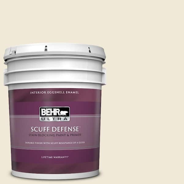 BEHR ULTRA 5 gal. #GR-W13 Polished Marble Extra Durable Eggshell Enamel Interior Paint & Primer