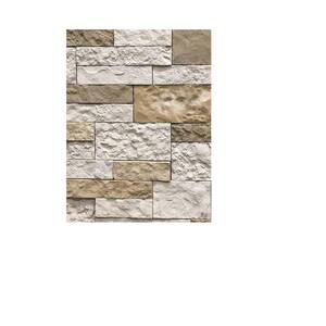 Autumn Mountain, Brown 24 in. x 48 in. Textured, Cement, Standard, Rectangle Primary Wall Tiles (8 sq. ft.) Each