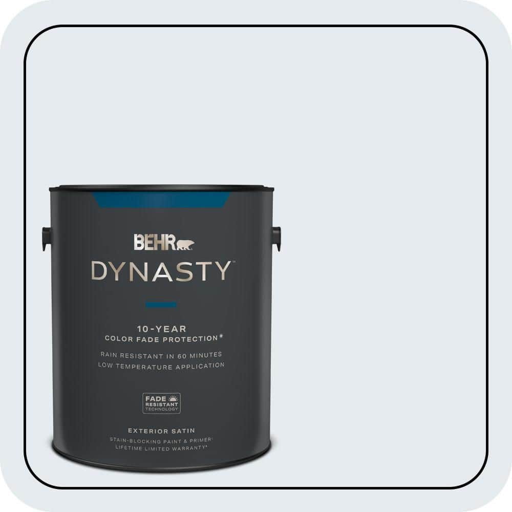 1 gal. #PPL-35 Blizzard Satin Enamel Exterior Stain-Blocking Paint & Primer price history on PriceWatchPro