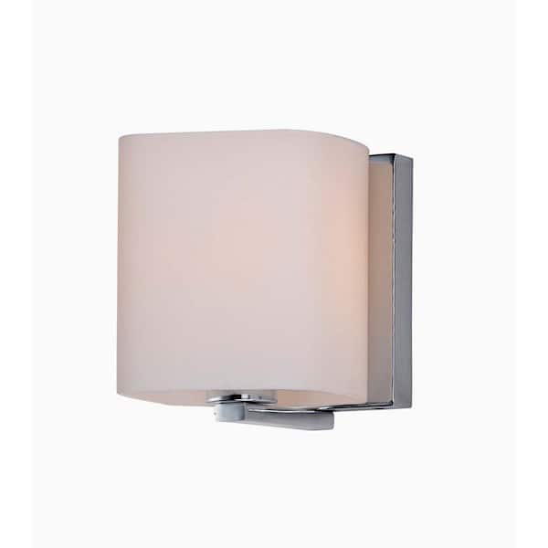 Maxim Lighting Wrap 4.75 in. Wide 1-Light Polished Chrome Vanity Light