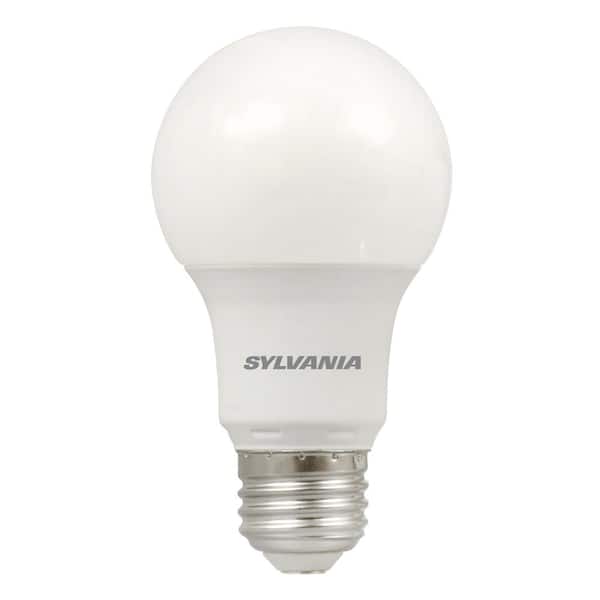 Sylvania 60-Watt Equivalent A19 Germicidal LED Light Bulb in Daylight (4-Pack)