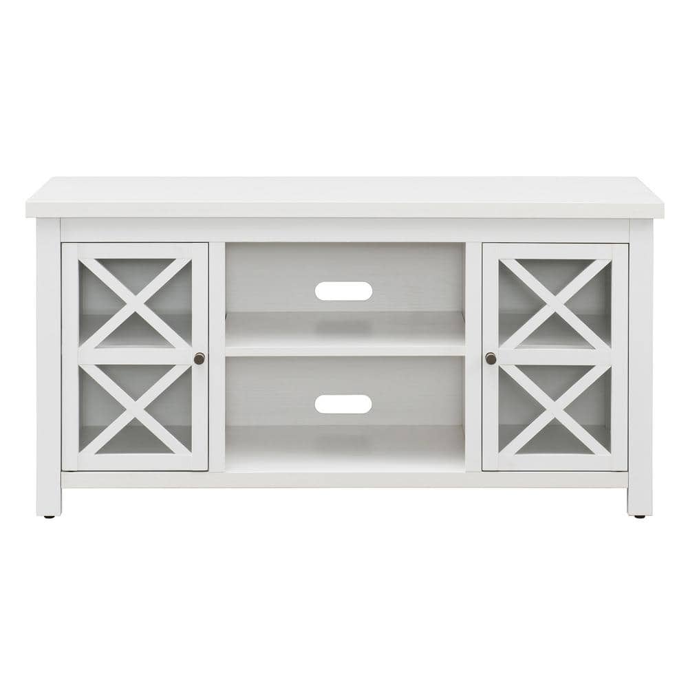White Oak 47'' TV Stand with Cabinets