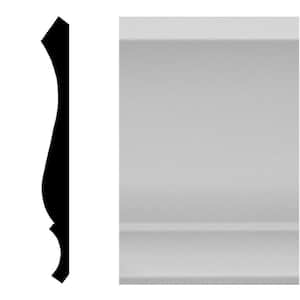 9/16 in. x 5-1/4 in. x 96 in. MDF Primed Crown Moulding
