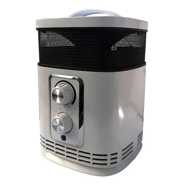 Optimus Portable 360 Surround Ceramic Heater with Thermostat