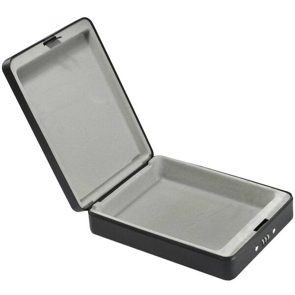 Jewelry & Passport Small & Portable Personal Storage Safe w/ Tether for Money 