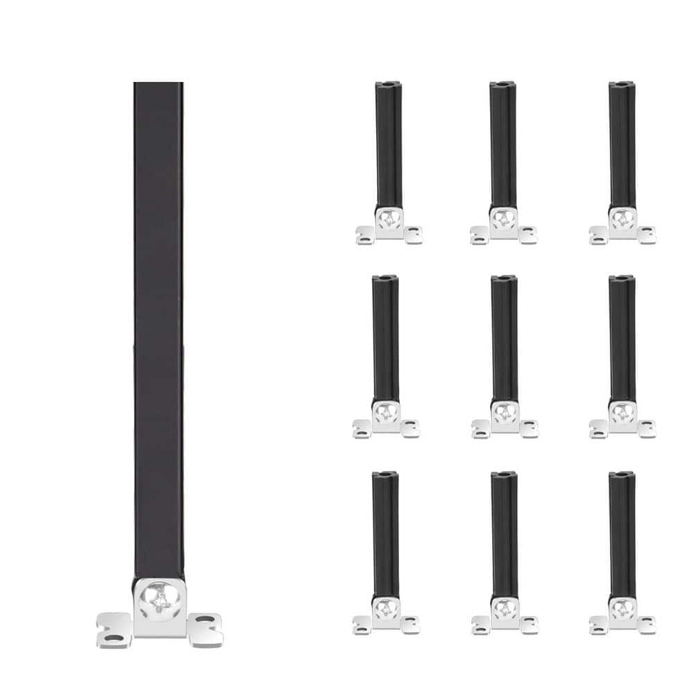 10 Pack Baluster Swivel Connectors with Screws for 1/2 Square Balusters Installation, Versatile 180° Aluminum price history on PriceWatchPro