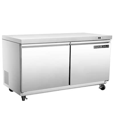 Maxx Cold Three-Door Refrigerated S&wich & Salad Prep Station, 18