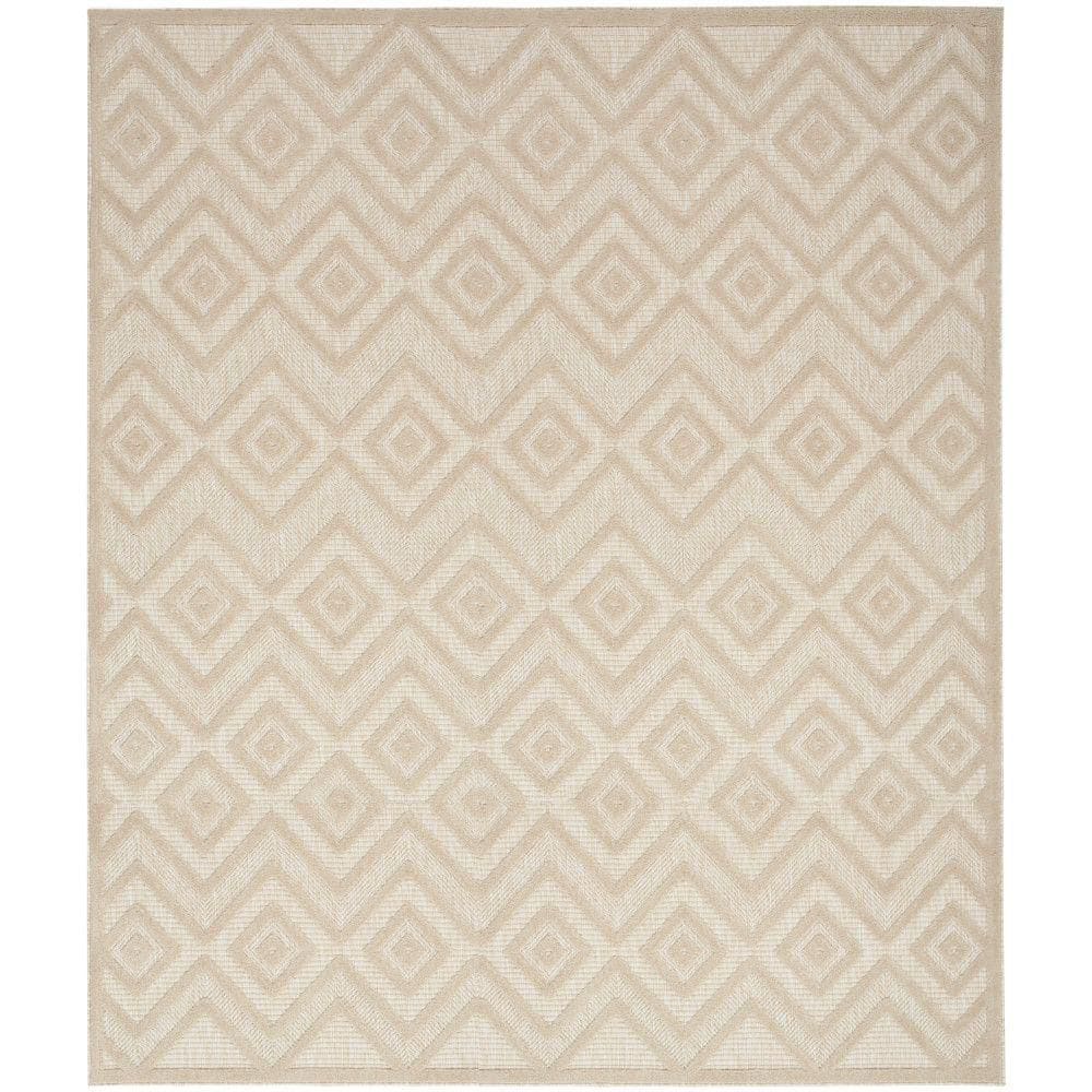 9 ft. x 12 ft. Cream Versatile Diamond Contemporary Area Rug price history on PriceWatchPro