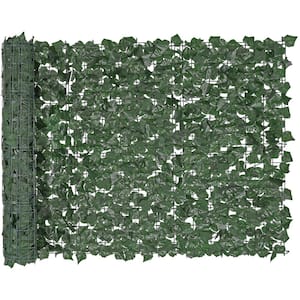 Ivy Privacy Fence, 39 in. x 98 in. Artificial Green Wall Screen Greenery Ivy Fence Faux Hedges Vine Leaf Decoration