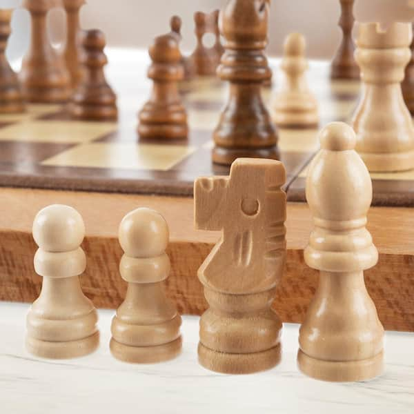 4 Player Chess Set Combination - Single Weighted Regulation Colored Chess  Pieces & 4 Player Vinyl Chess Board