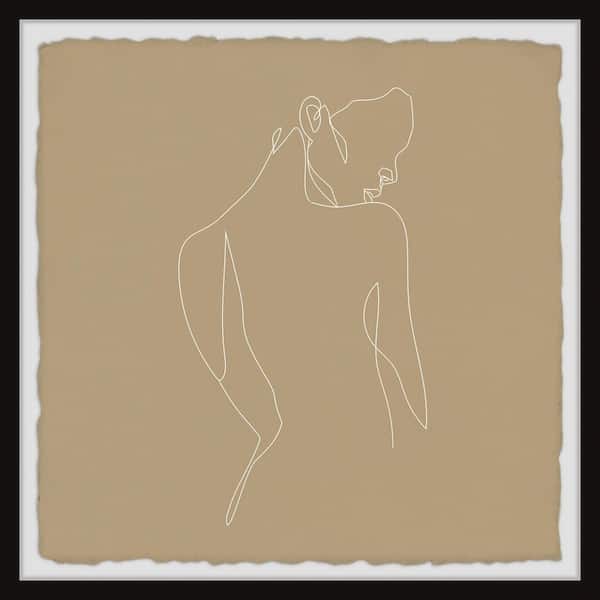 Unbranded Forget Your Past by Marmont Hill Framed People Art Print 24 in. H x 24 in. W