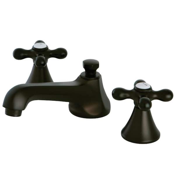 Kingston Brass Modern 8 in. Widespread 2-Handle Bathroom Faucet in Oil Rubbed Bronze