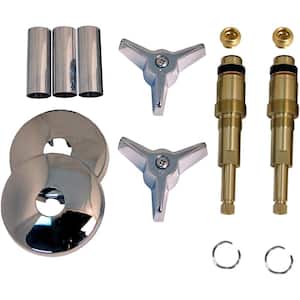 Tub and Shower Rebuild Kit for American Standard Colony 2-Handle Faucets