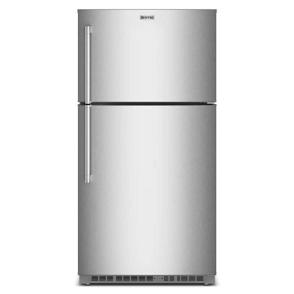 ReFa やっひー Maytag 33 in. 21 cu. ft. Freestanding Top Freezer Refrigerator in